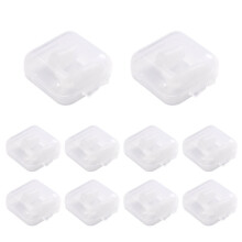 Rhinoplastik Silikongel Nasenclip Postoperative Schiefe Nasenkorrektur Fixator Formung Schiefe Nasenkorrektur (10 Stück)