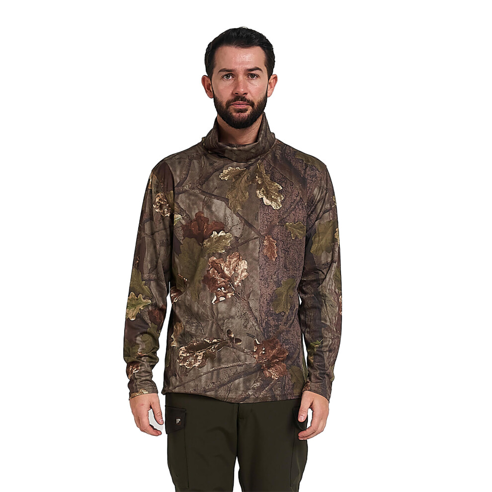 Jack Pyke Roll Neck Top English Oak Evolution Medium