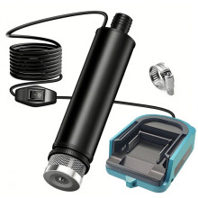 Nouvelle Pompe à Eau Électrique, Adaptateur pour Outils Électriques, Compatible avec les Batteries au Lithium 18 V pour , Pompe à Eau