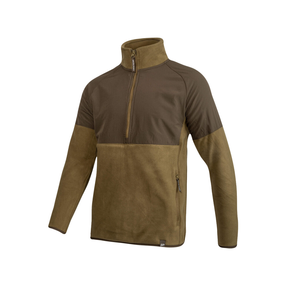 Jack Pyke Bleasdale Half Zip Fleece Top Mustard XX-Large Dark