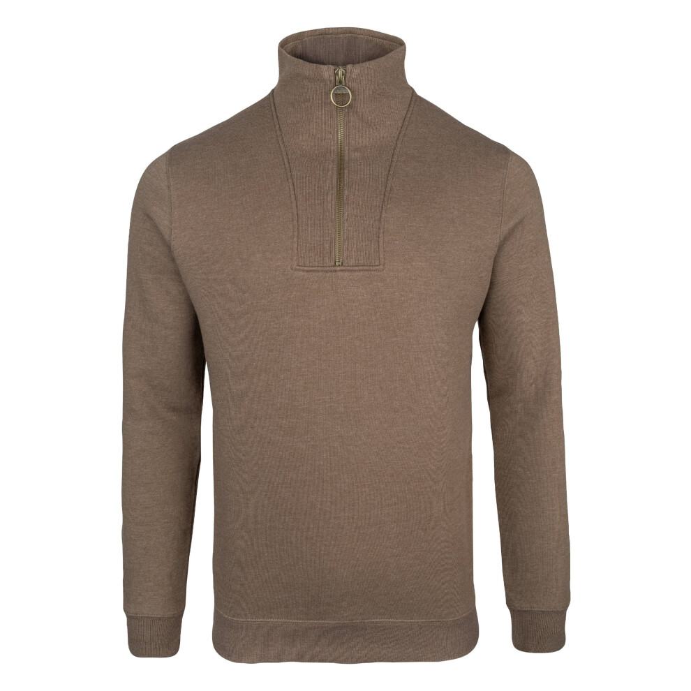 Jack Pyke Men’s Half Zip Sweatshirt Barley Small