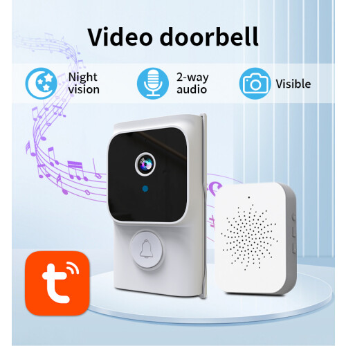 WiFi Video Doorbell RNCYN Αδιάβροχο Αμφίδρομος ήχος 1