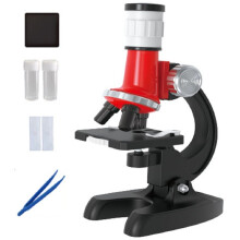 Microscope Éducatif de Qualité Supérieure pour Enfants, Grossissement 100x-1200x, avec Éclairage LED