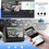 Dash Cam 4K - RNCYN - Câmara Dupla - V55 - Ecrã LCD de 3 polegadas - Visão Noturna - Wifi - GPS 6
