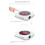 Wall-mounted portable CD player - RNCYN - Remote control included - Built-in screen - Plastic material - CD disc format 3