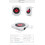 Wall-mounted portable CD player - RNCYN - Remote control included - Built-in screen - Plastic material - CD disc format 4