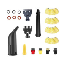 Kit de Remplacement Multi-Usages pour Nettoyeurs Vapeur pour SC1, SC2, SC3, SC4, SC5, CTK10 et CTK20 : Brosses, Chiffon, Housse et Buse
