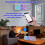 RGB Digital Wall Clock TEMP Humidity Date Week Count-/Countdown 12/24H   Synchronization LED Clock 3