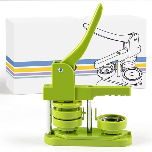 Button Maker 58mm Button Maker Machine DIY Button Pin Ergonomic Arc Handle Punch Press 2