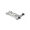 Motorcycle Handlebar Riser Extension Base CNC Handle Bar Mount Clamp Adapter for Indian Chieftain PowerPlus 25- Chrome 2