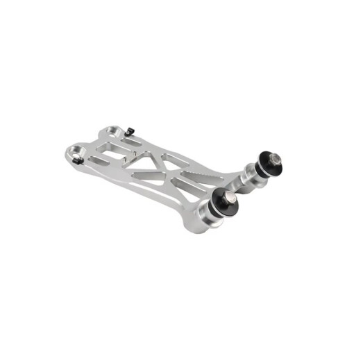 Motorcycle Handlebar Riser Extension Base CNC Handle Bar Mount Clamp Adapter for Indian Chieftain PowerPlus 25- Chrome 2
