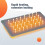 USB Heating Pad - RNCYN - Rapid Heating Graphene - Constant Temperature 55C - Super Soft Crystal 6