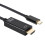 Προσαρμογέας USB C σε HDMI RNCYN Μήκος 1,8 m Μαύρο Συμβατό με 3