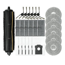 Compatible for Mova P50 Pro Ultra Replacement Main Side Brush HEPA Filter Mop Pad Dust Bag Spare Accessories
