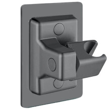 Soporte para Cabezal de Ducha, Estante de Ducha de Pared Autoadhesivo, Ajustable y Giratorio, Soporte de Mano, Accesorios de Baño