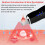 Ultrasonic Skin Cleanser RNCYN Βαθύς καθαρισμός Αφαιρεί την ακμή 4