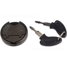 Kit di Serratura e Chiavi per Serbatoio Carburante per Scooter GY6, Accessori per Scooter da 50-250 Cc, Tappo Serbatoio e Chiave di Sicurezza.