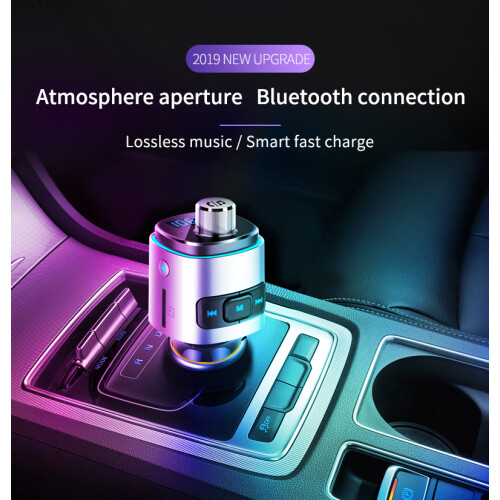 Πομπός Bluetooth FM αυτοκινήτου RNCYN QC3.0 18W Γρήγορη φόρτιση 1