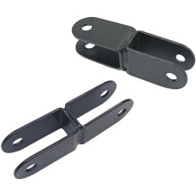 Double Pulley Wheel Bracket, Simple Assembly Sturdy Pulley System Attachment Fitness Home Gym Pulley Holder A