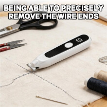 Electric Seam Ripper Stitches Eraser for Embroidery Sewing Tool for Tailors Quilters Fiber C: