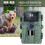 Solar Trail Camera RNCYN 48mp 2.7K Wifi Ενσωματωμένη οθόνη Εξωτερικός 4