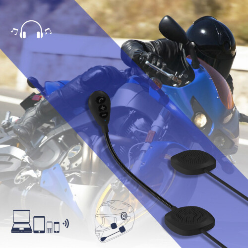 Κράνος Bluetooth μοτοσικλέτας RNCYN Bluetooth 5.0 Handsfree Stereo MH05 2