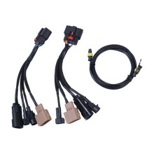 LED-Scheinwerfer-Umrüstadapterkabelbaum für F-250 F-350 2023-2024 PC3Z13008G, PC3Z13008M, PC3Z13008L