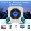 Φορητό Επιτοίχιο CD Player RNCYN Bluetooth 5.0 Ενσωματωμένο 6