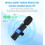 Microfono Wireless a Lavalier - RNCYN - Wireless - Compatibile iPhone e Android - Durata della batteria 8-12 ore 3