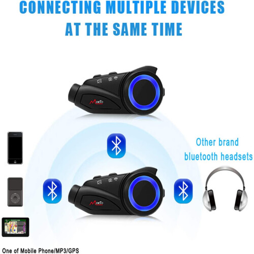Ενδοεπικοινωνία μοτοσικλέτας Bluetooth RNCYN 2