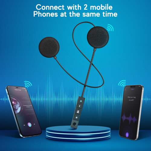 Ασύρματο κράνος μοτοσικλέτας RNCYN Bluetooth Μοντέλο BT11 900mAh 1