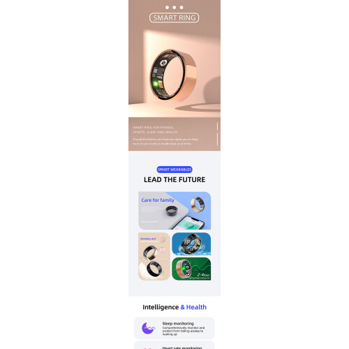 Smart Ring Health Tracking RNCYN R11 Καρδιακός ρυθμός Παρακολούθηση 1