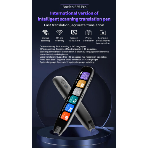 Smart Translator Pen RNCYN Πολύγλωσση φωνητική μετάφραση 1