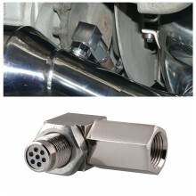 Sensor Spacer 90 Engine Light Cel Check Bung Mini Catalytic For O2 Converter