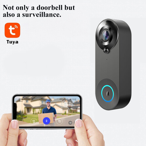 Έξυπνο κουδούνι βίντεο RNCYN 1080p Wifi Αμφίδρομη 2
