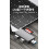 Multifunctionele USB-kaartlezer - RNCYN - 7-in-1 - Type-C Interface - Aluminiumlegering - USB 3.0 5