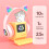 Cuffie wireless per bambini - RNCYN - STN-28 - Orecchie per gatti - Microfono integrato - Bluetooth 5.0 6