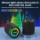 Ασύρματο φορητό ηχείο RNCYN 40W Deep Bass TWS Pairing IPX7 Αδιάβροχο 4