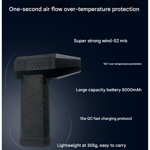 Ανεμιστήρας τσέπης υψηλής ταχύτητας RNCYN 130000 RPM 1
