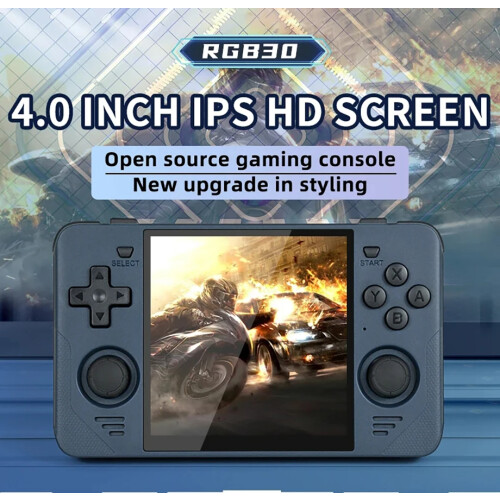 Φορητή Ρετρό Κονσόλα Παιχνιδιών RNCYN RGB30 64 GB Οθόνη 4 1