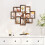 Collage Picture Frames - MDF - White - Wall Mounted for 10 Photos (4x6) 4
