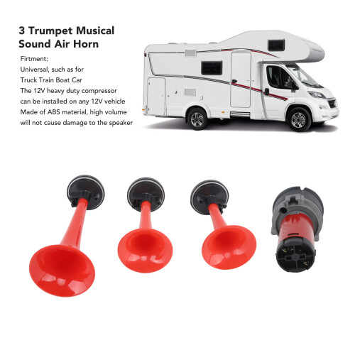 12V 125dB Truck Air Horn System 1