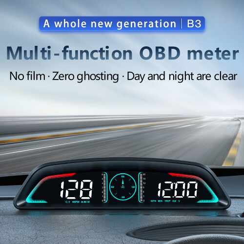 HeadUp Display αυτοκινήτου RNCYN Μοντέλο B3 Ταχύμετρο OBD2 1