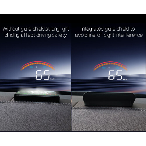 HeadUp Display Αυτοκινήτου RNCYN M11 3,5 ίντσες Συναγερμός 1