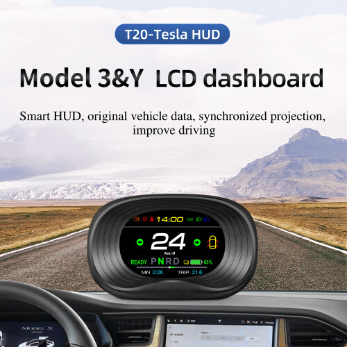 Head-Up Display de Carro - RNCYN - T20 - Ecrã LCD de 3 polegadas - Facímetro - Leitor de Códigos Multifunções 1