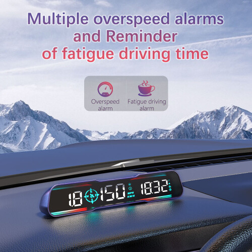 HeadUp Display Αυτοκινήτου RNCYN Μοντέλο G19 Universal GPS Plug and Play 90% 2