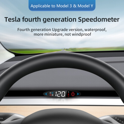 Car Head-Up Display - RNCYN - Model T6 - Compatible Model 3/Y - Real-time Data - Adjustable Projection 2