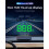 Car HeadUp Display RNCYN Μοντέλο W2s Ενσωματωμένο GPS PlugandPlay Συμβατό 4