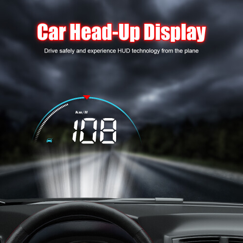 HeadUp Display Αυτοκινήτου RNCYN Οθόνη LED 3,5 ιντσών Μοντέλο M8 2