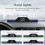 Ecrã Head-Up do Carro - RNCYN - Ecrã Digital de 3,5 polegadas - Alerta de Velocidade 3
